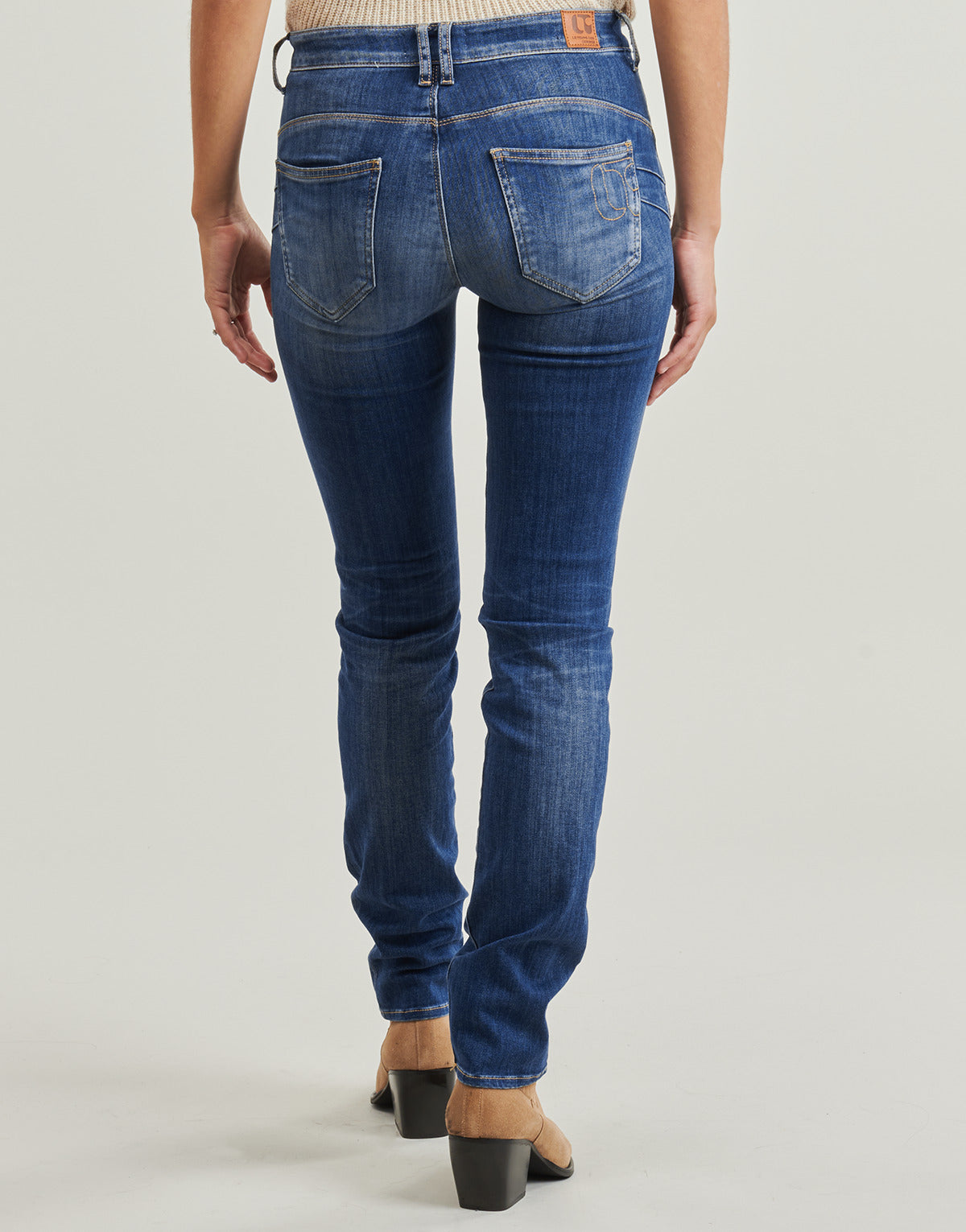 Jeans Donna Le Temps des Cerises PULPHIRE NEDO Blu