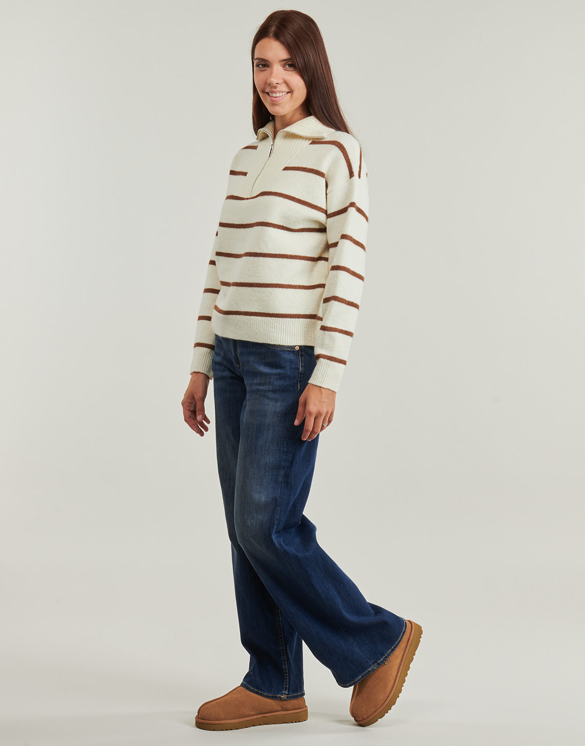 Jeans Flare Donna Le Temps des Cerises LAURYN JAB Blu