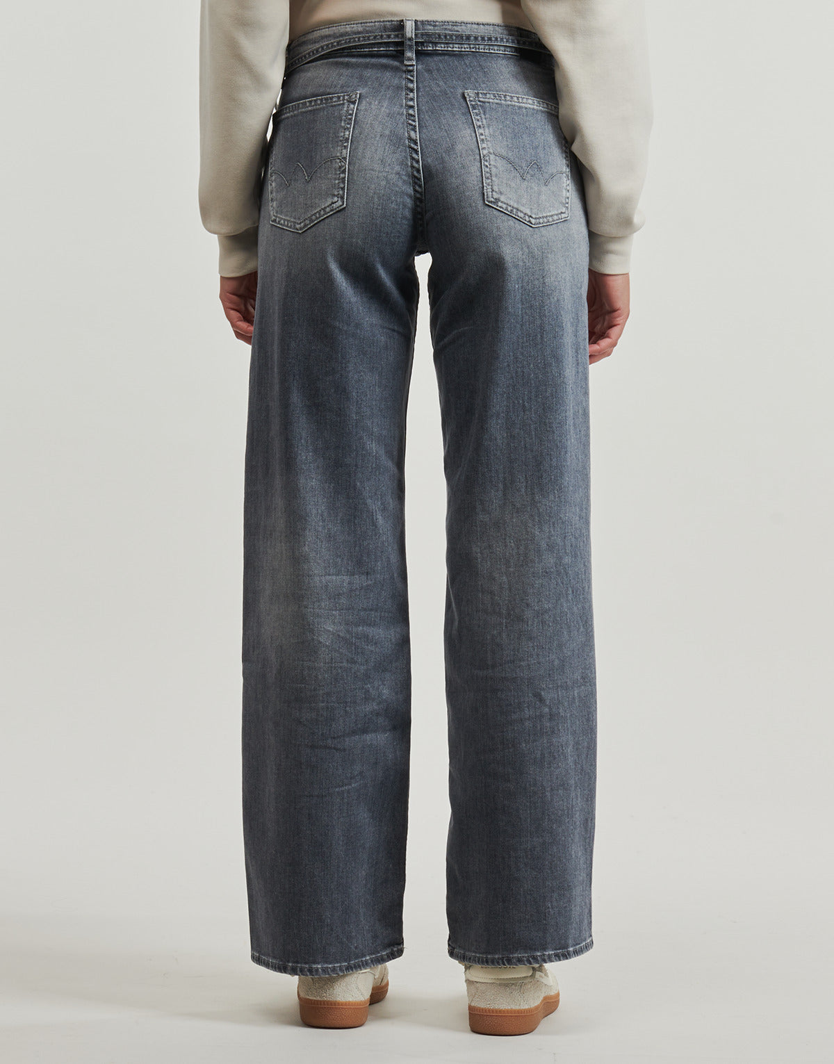 Jeans Flare Donna Le Temps des Cerises  LAURYN JAB  Grigio