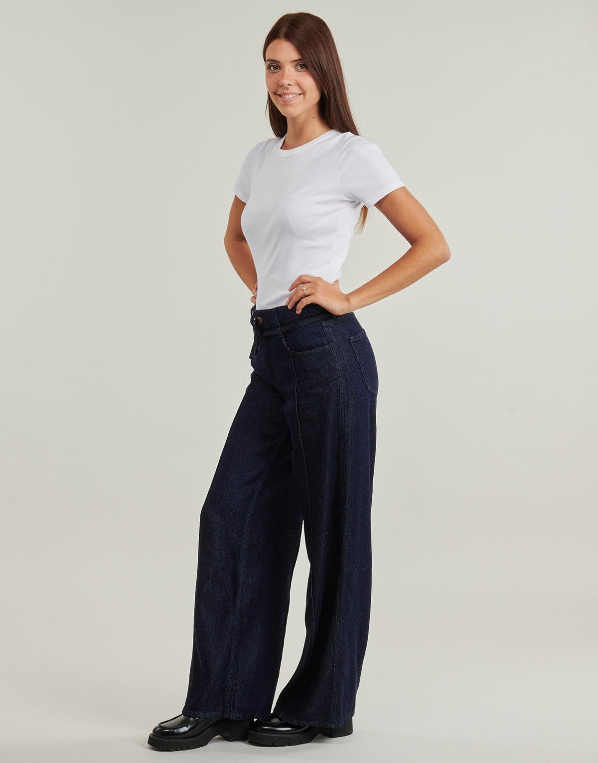 Jeans Flare Donna Le Temps des Cerises  SCOTTY  Blu