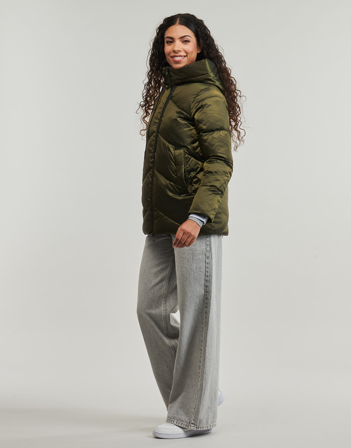 Piumino Donna Le Temps des Cerises  KILIA  Kaki