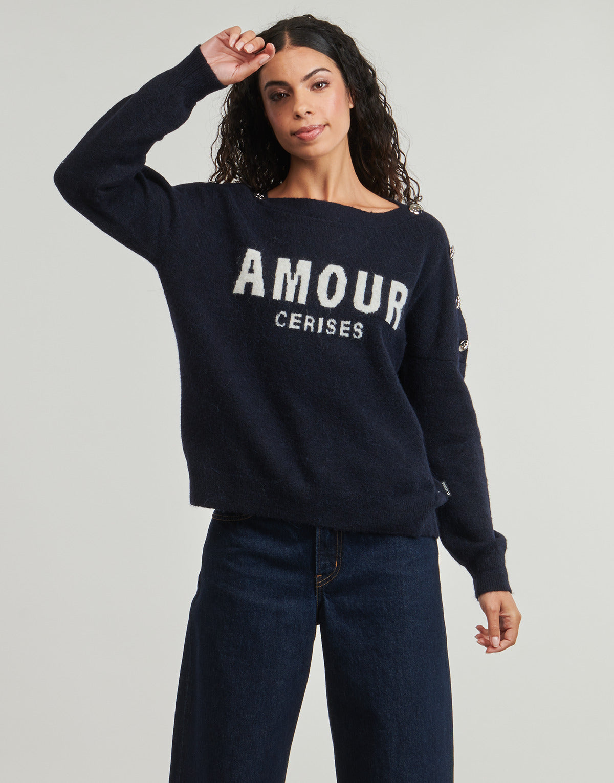 Maglione Donna Le Temps des Cerises  GALLI  Marine