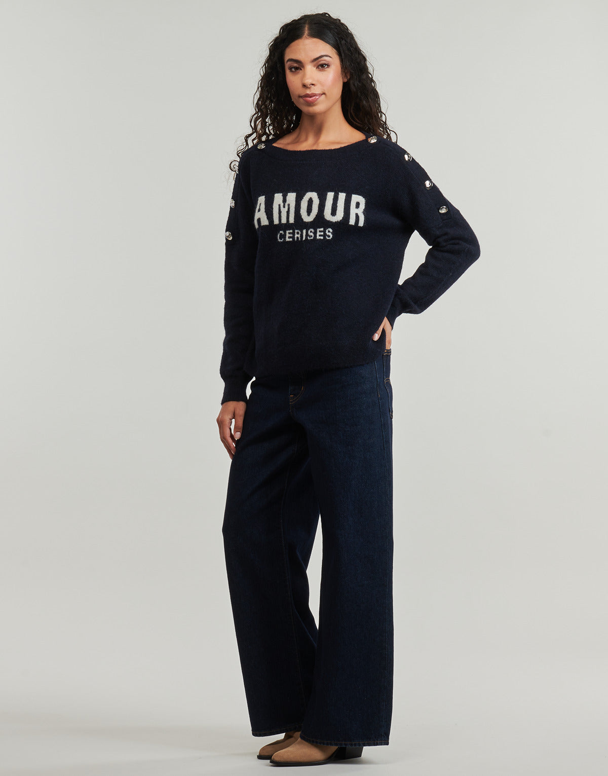 Maglione Donna Le Temps des Cerises  GALLI  Marine