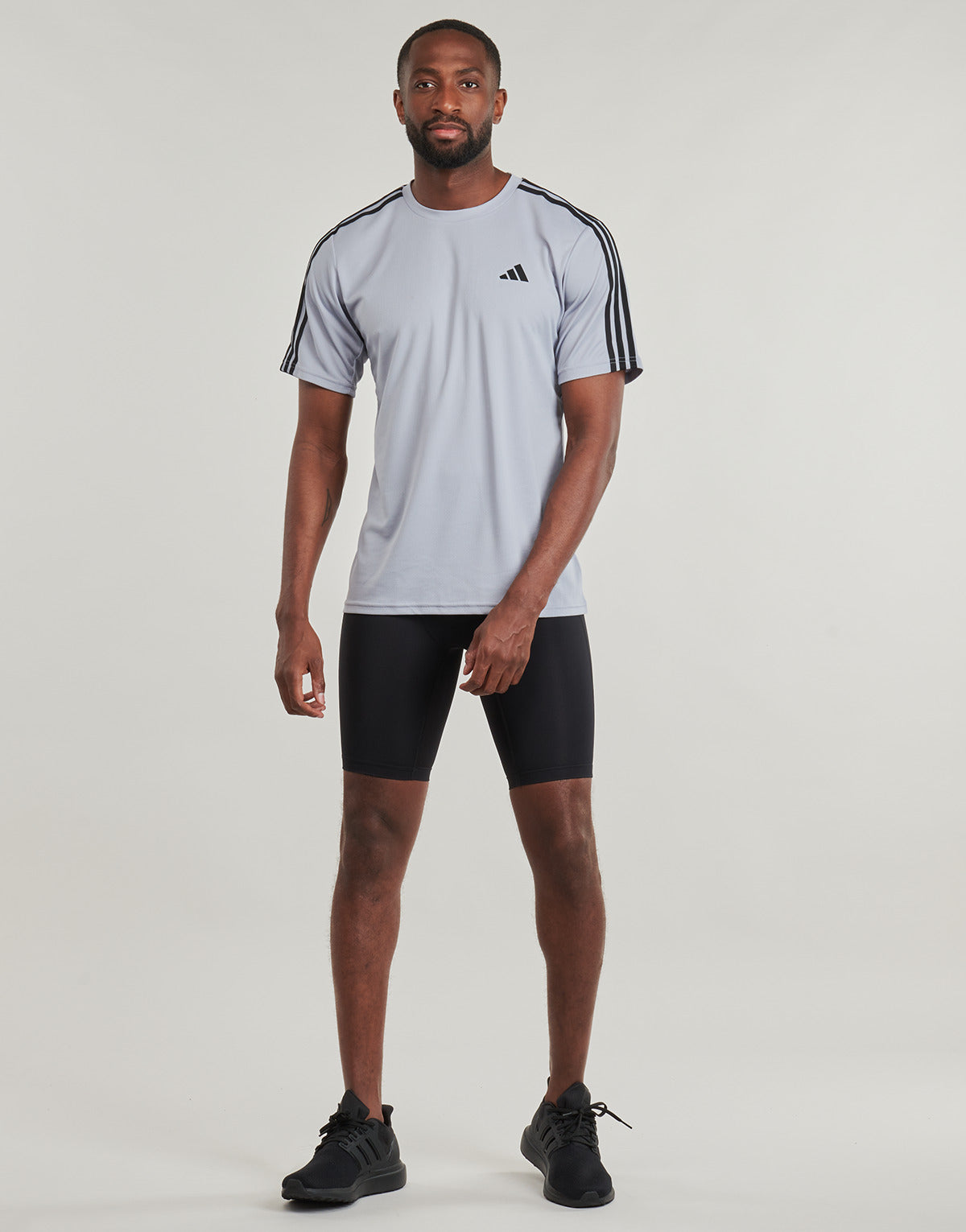 Leggings Uomo adidas  TECHFIT Short Tights  Nero