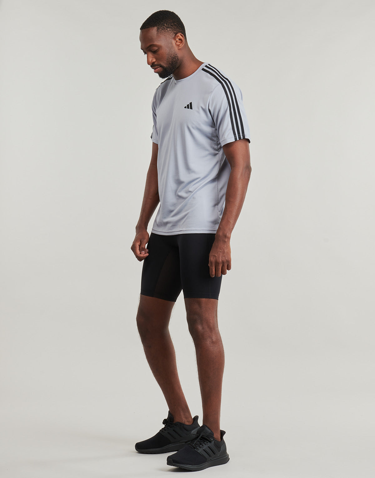 Leggings Uomo adidas  TECHFIT Short Tights  Nero