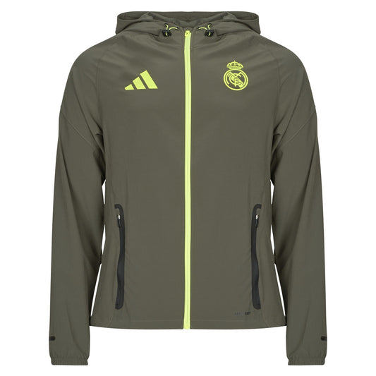 Giacca Sportiva Uomo adidas  Real Madrid Tiro 25 Competition Vis Tech Travel  Verde