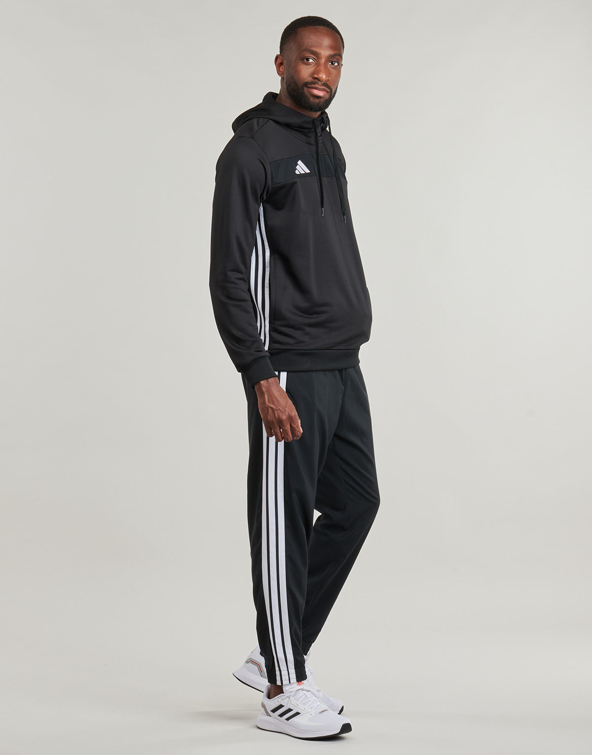 Felpa Uomo adidas  Tiro 25 Essentials Sweat Hoodie  Nero