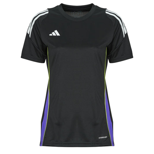 T-shirt Donna adidas  Tiro 24 Jersey  Nero