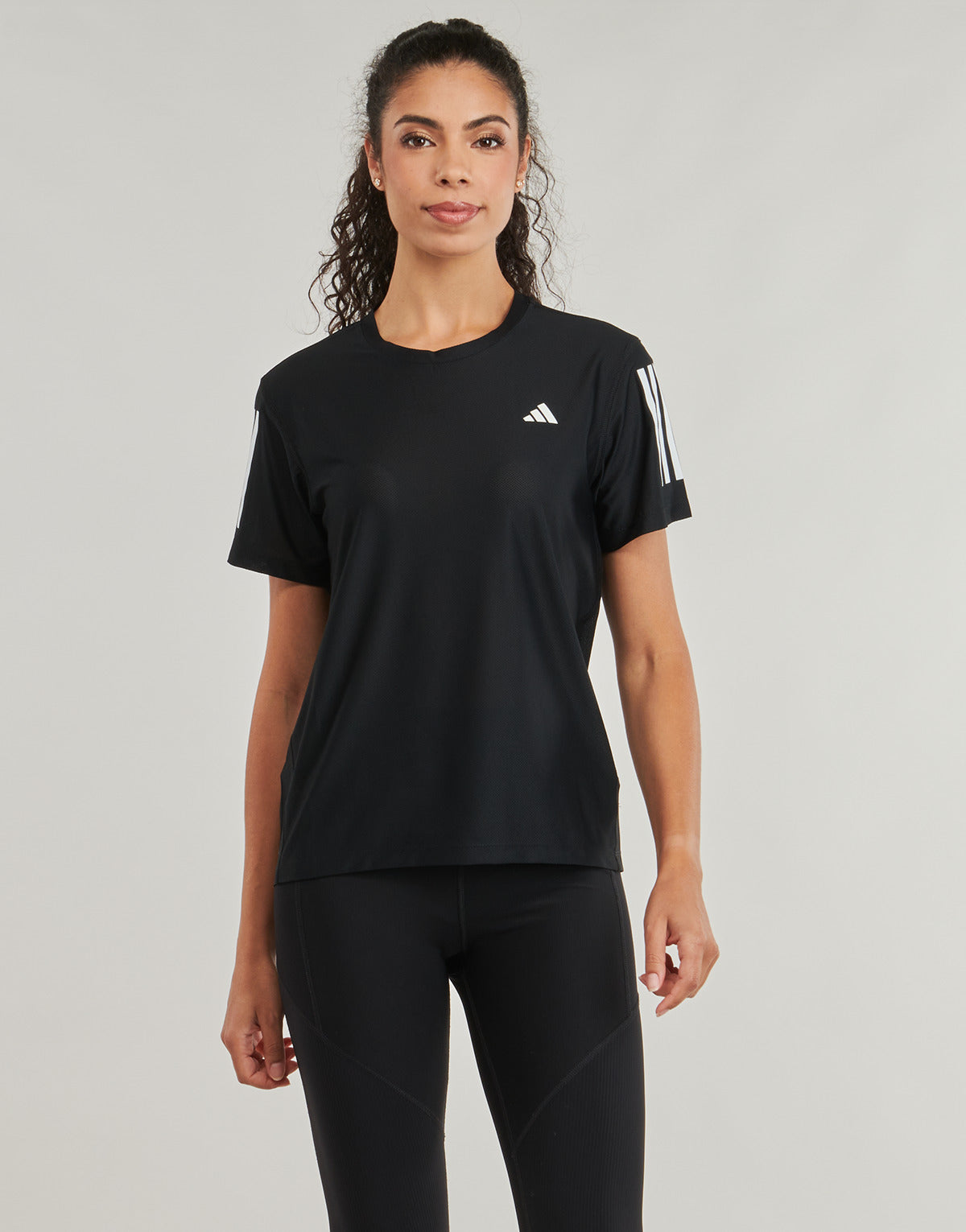T-shirt Donna adidas  Own The Run T-Shirt  Nero
