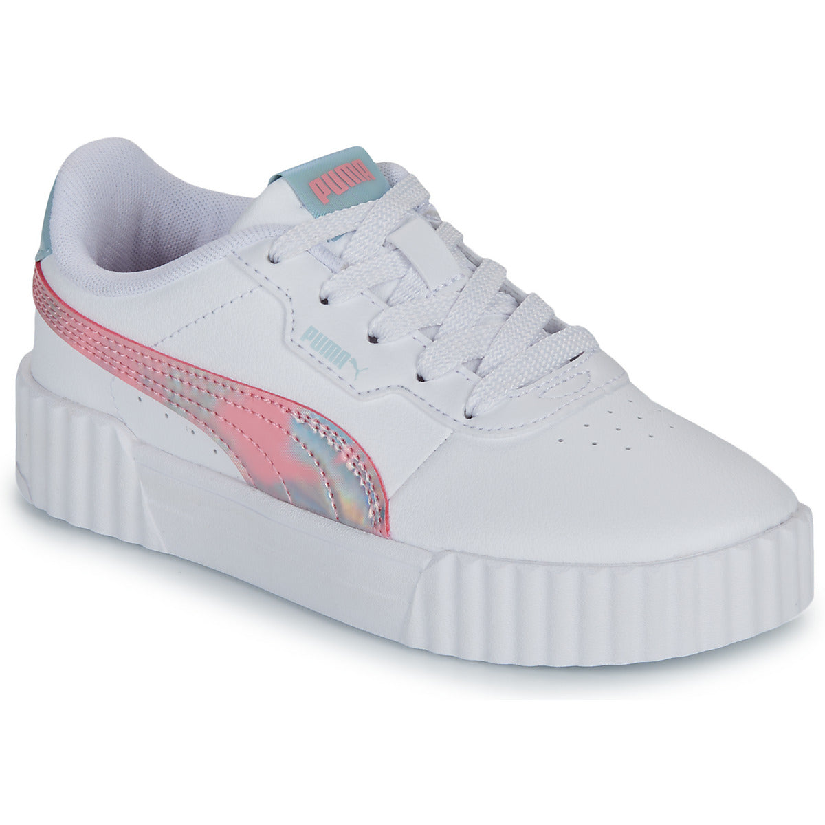 Scarpe bambini ragazza Puma  Carina 3.0 Space Belle PS  Bianco