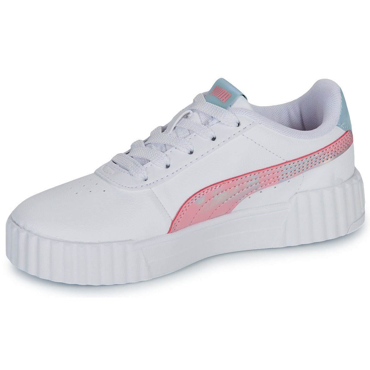 Scarpe bambini ragazza Puma  Carina 3.0 Space Belle PS  Bianco