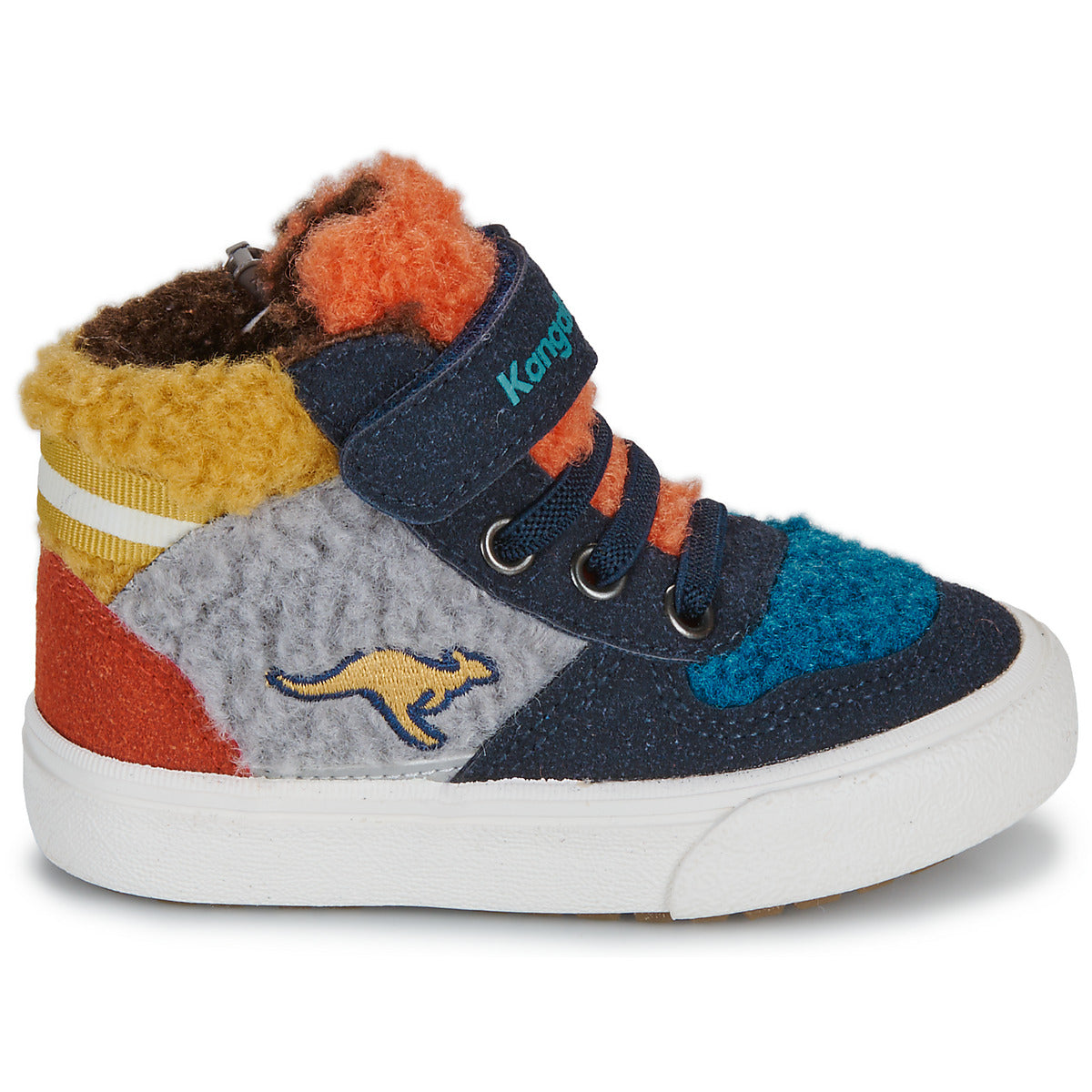 Scarpe bambini ragazzo Kangaroos  Kavu Shady Fur EV  Multicolore