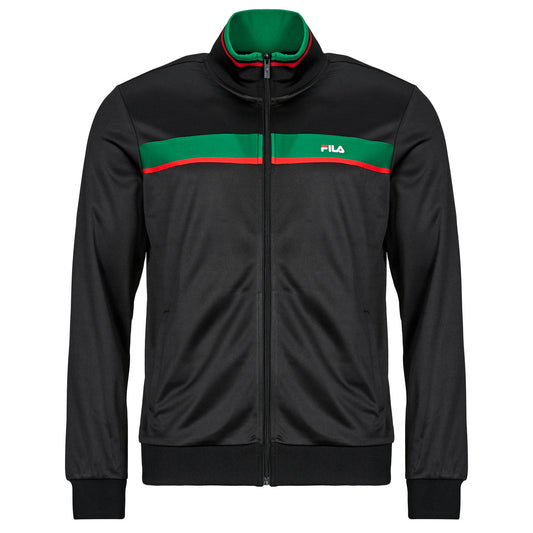 Giacca Sportiva Uomo Fila  SAGANO REGULAR TAPED TRACK JACKET  Nero