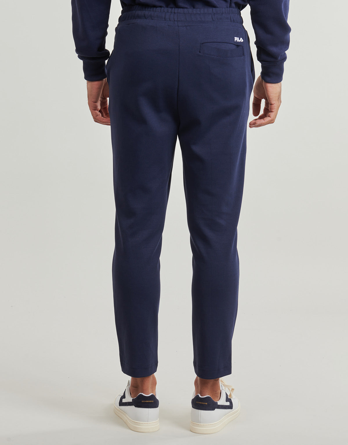 Pantaloni Sportivi Uomo Fila  JOVENCAN SLIM CROPPED SMART SWEATPANTS  Marine