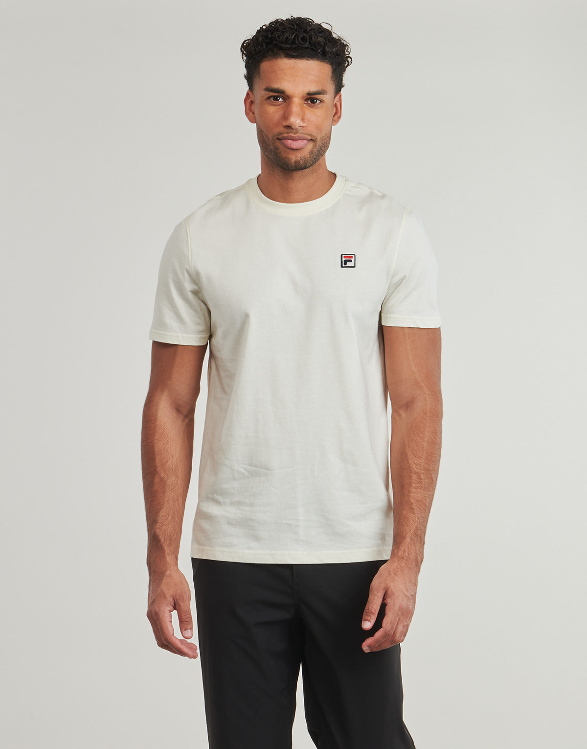 T-shirt Uomo Fila  BIELLA REGULAR SHORT SLEEVE T-SHIRT  Bianco