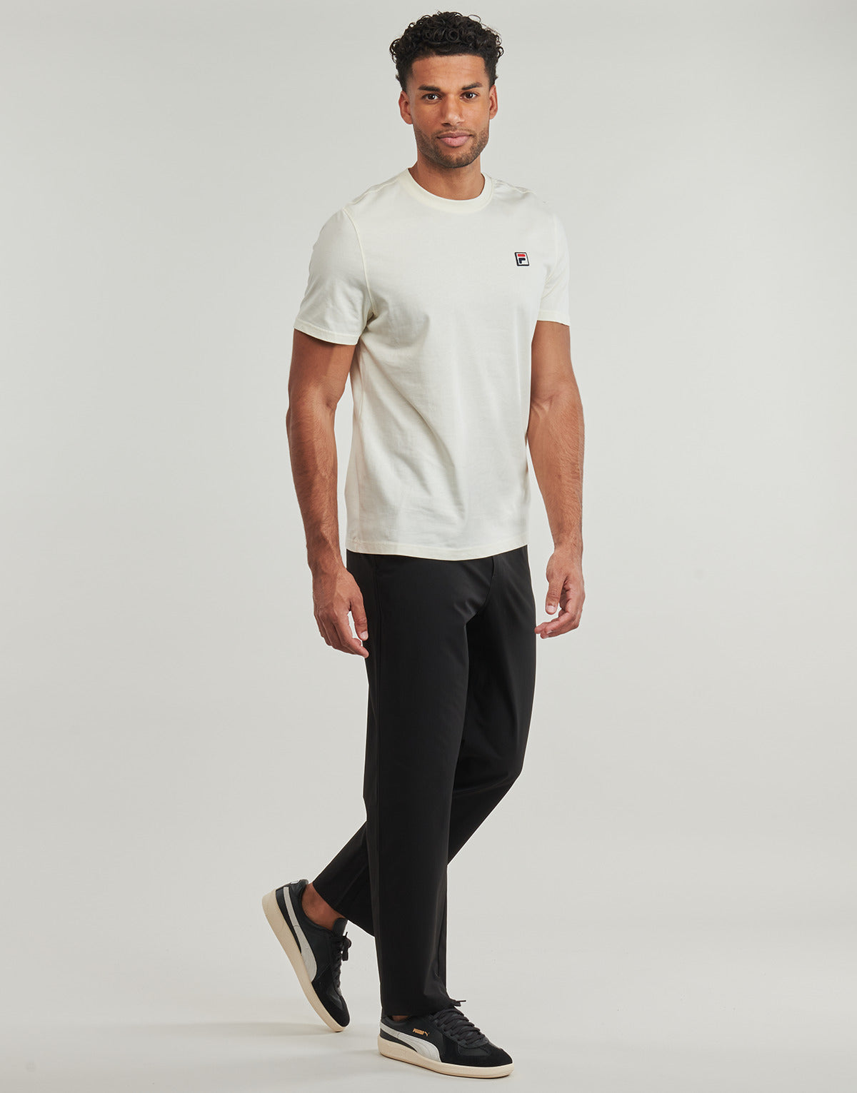 T-shirt Uomo Fila  BIELLA REGULAR SHORT SLEEVE T-SHIRT  Bianco