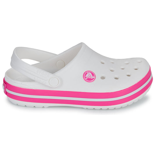 Scarpe bambini ragazza Crocs Crocband Clog K Bianco