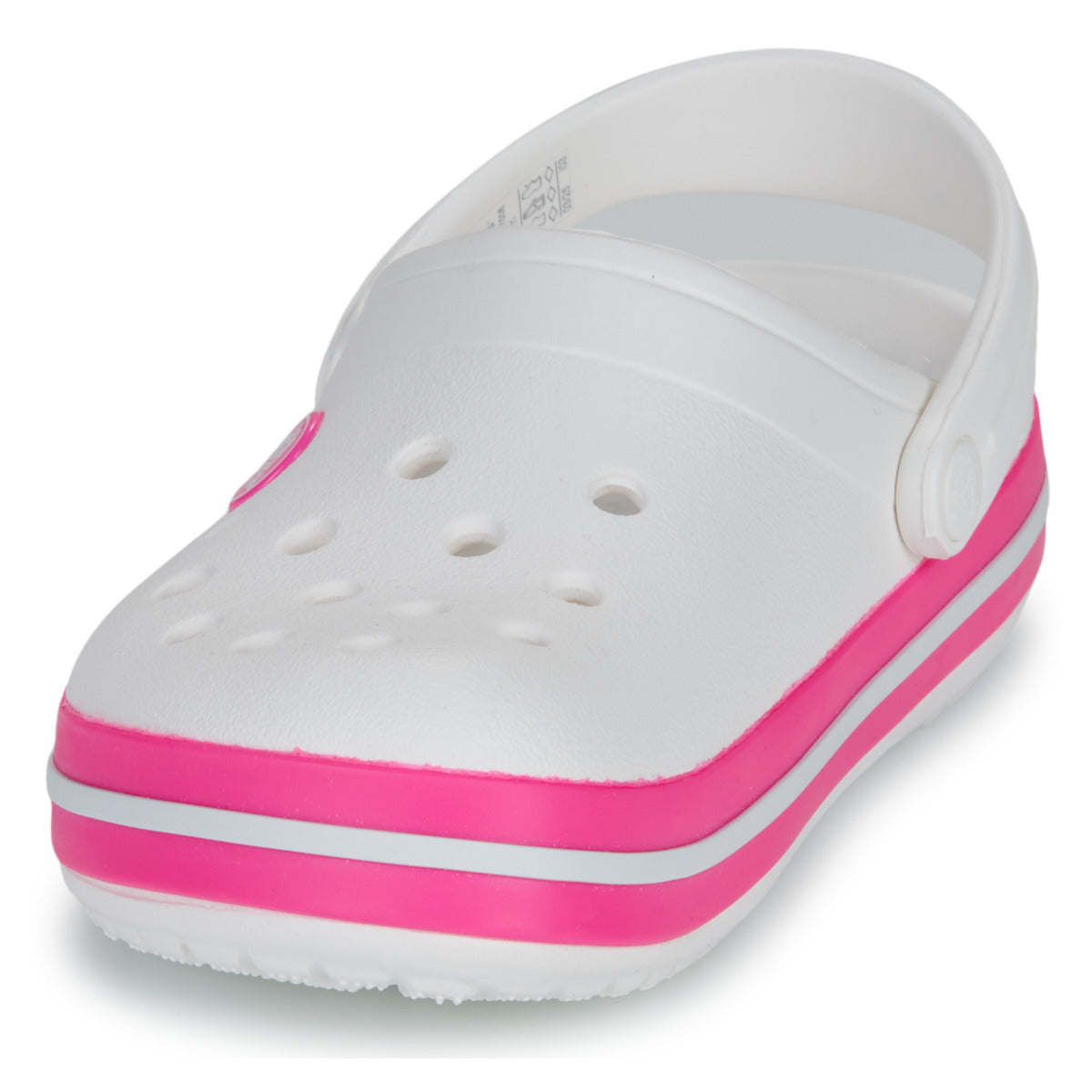 Scarpe bambini ragazza Crocs Crocband Clog K Bianco