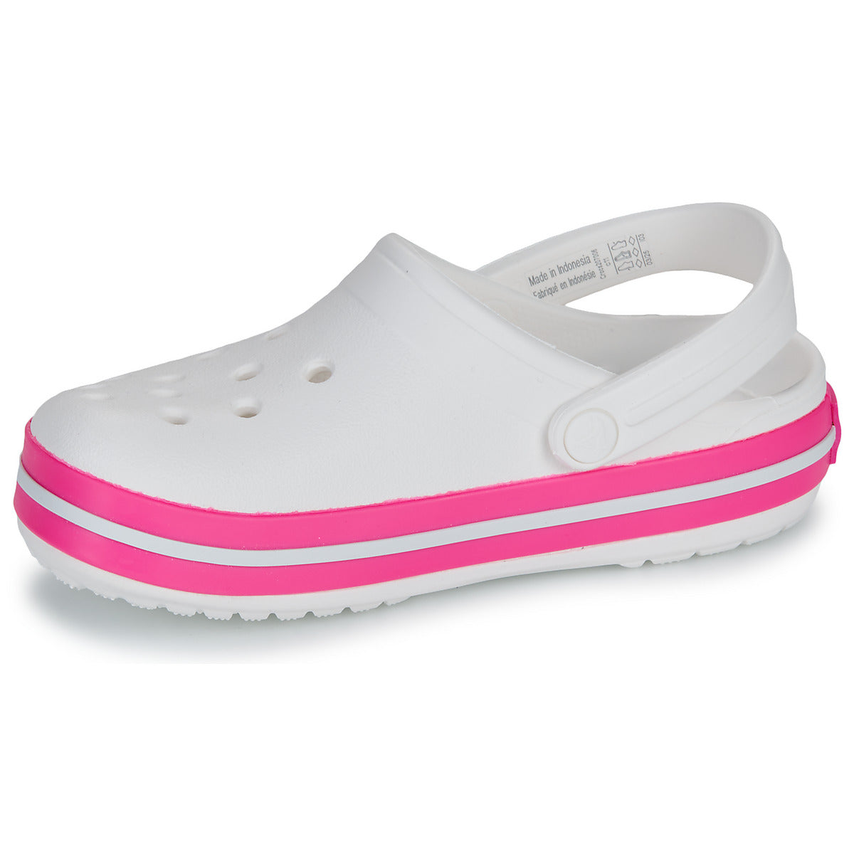 Scarpe bambini ragazza Crocs Crocband Clog K Bianco