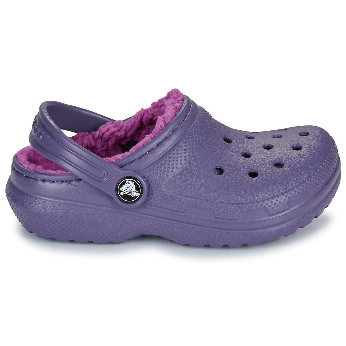 Scarpe bambini ragazza Crocs Classic Lined Clog K Viola