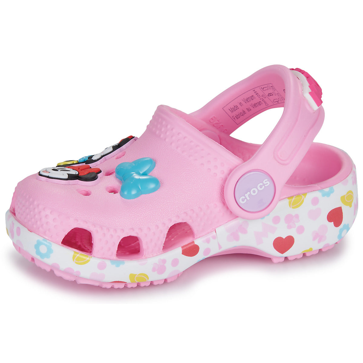 Scarpe bambini ragazza Crocs  Mickey Frnds Minnie Cls Clg T  Multicolore