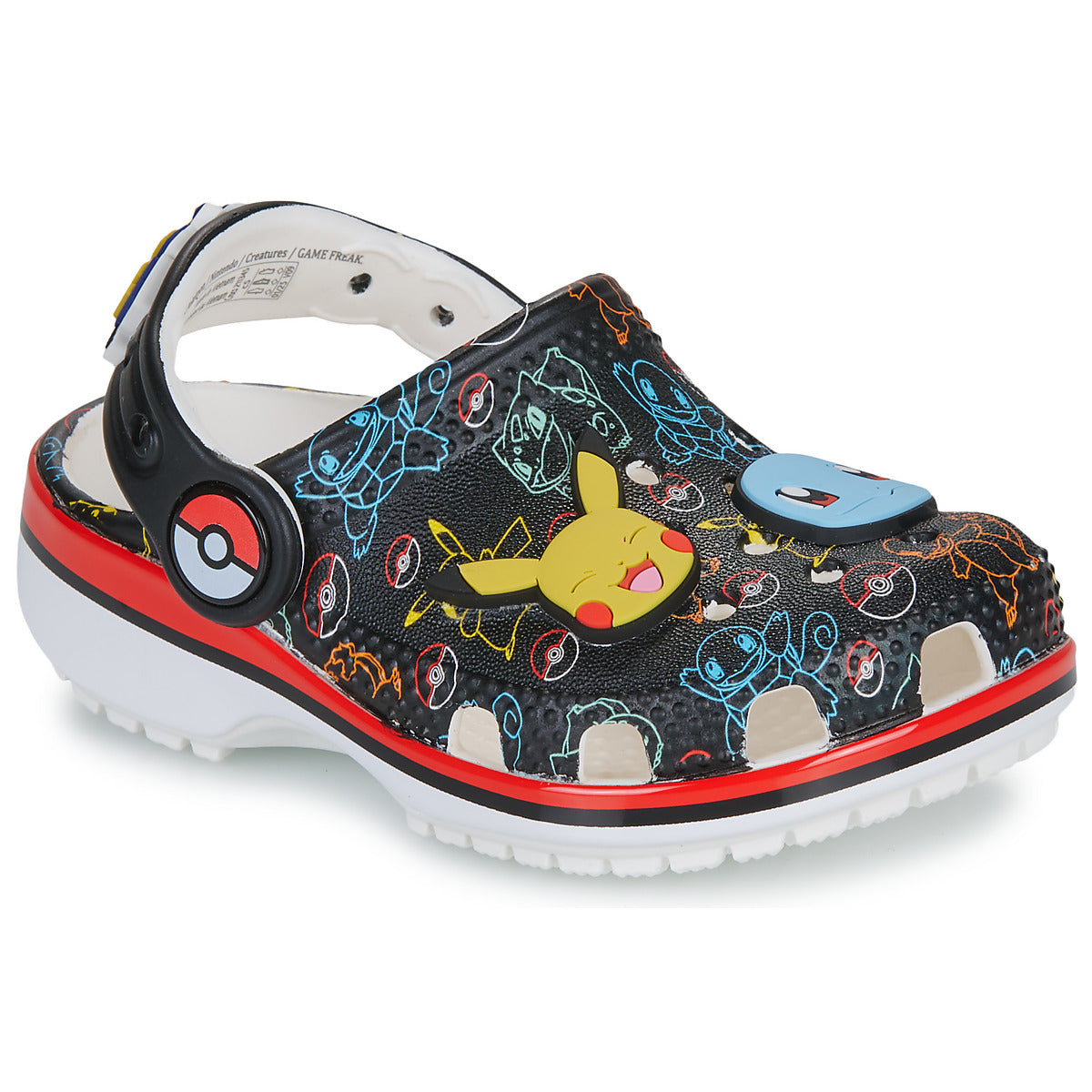 Scarpe bambini ragazza Crocs Pokemon Print Cls Clg T Multicolore
