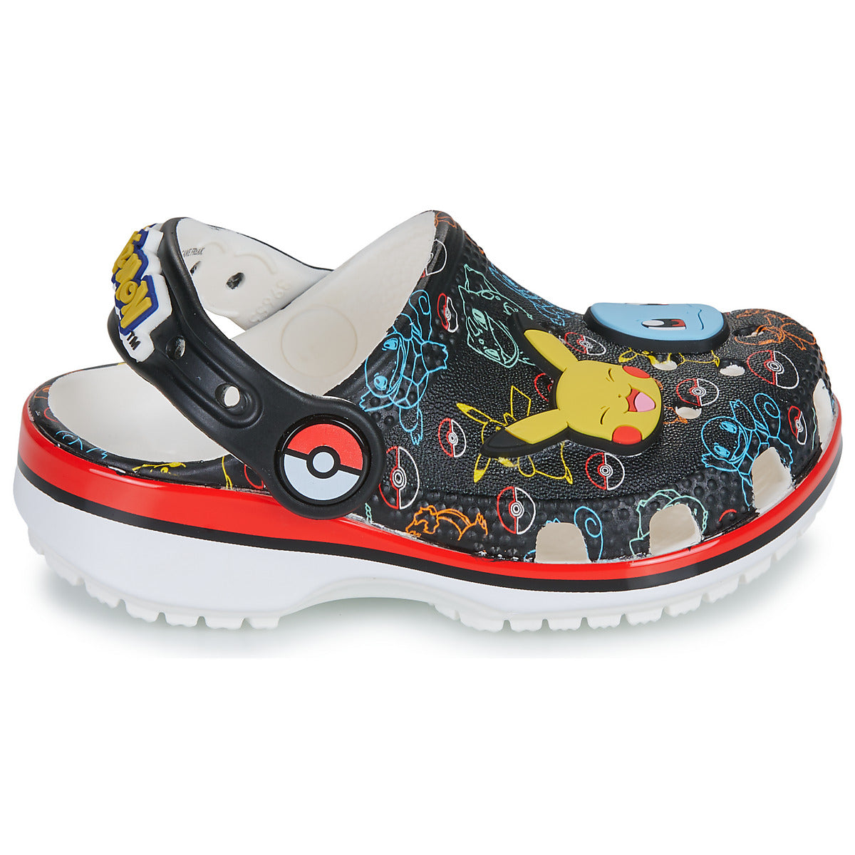 Scarpe bambini ragazza Crocs Pokemon Print Cls Clg T Multicolore