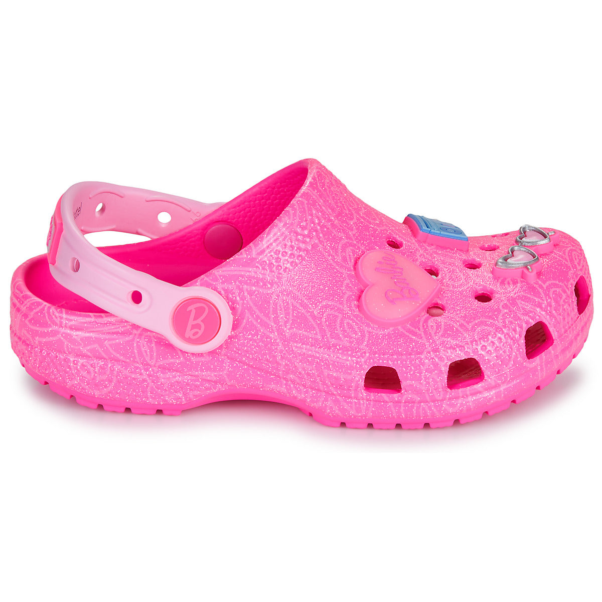 Scarpe bambini ragazza Crocs  Mattel Pink Barbie Cls Clg K  Rosa