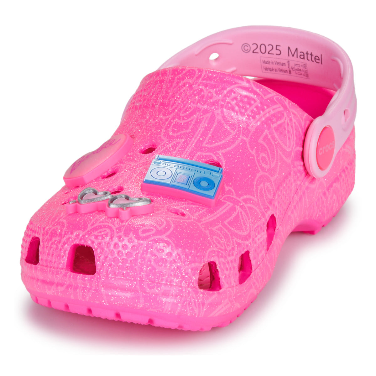 Scarpe bambini ragazza Crocs  Mattel Pink Barbie Cls Clg K  Rosa