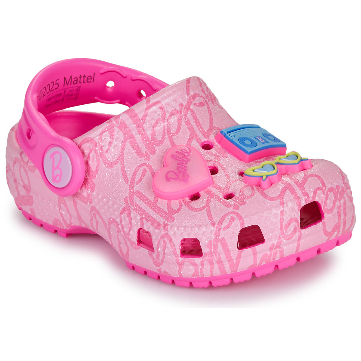 Scarpe bambini ragazza Crocs  Mattel Pink Barbie Cls Clg T  Rosa