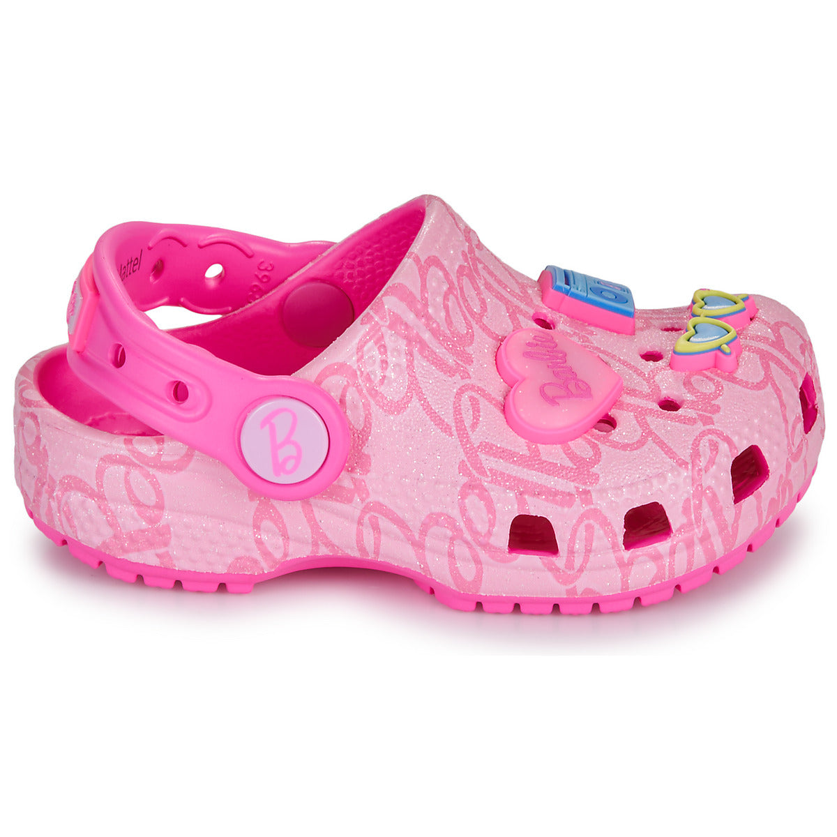 Scarpe bambini ragazza Crocs  Mattel Pink Barbie Cls Clg T  Rosa