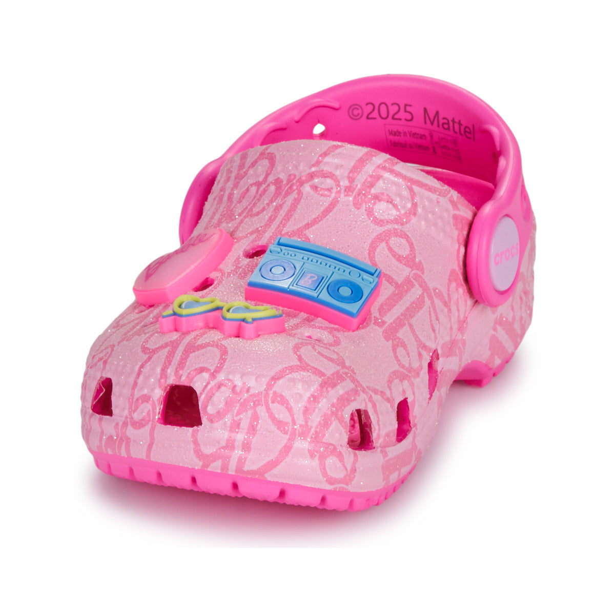 Scarpe bambini ragazza Crocs  Mattel Pink Barbie Cls Clg T  Rosa