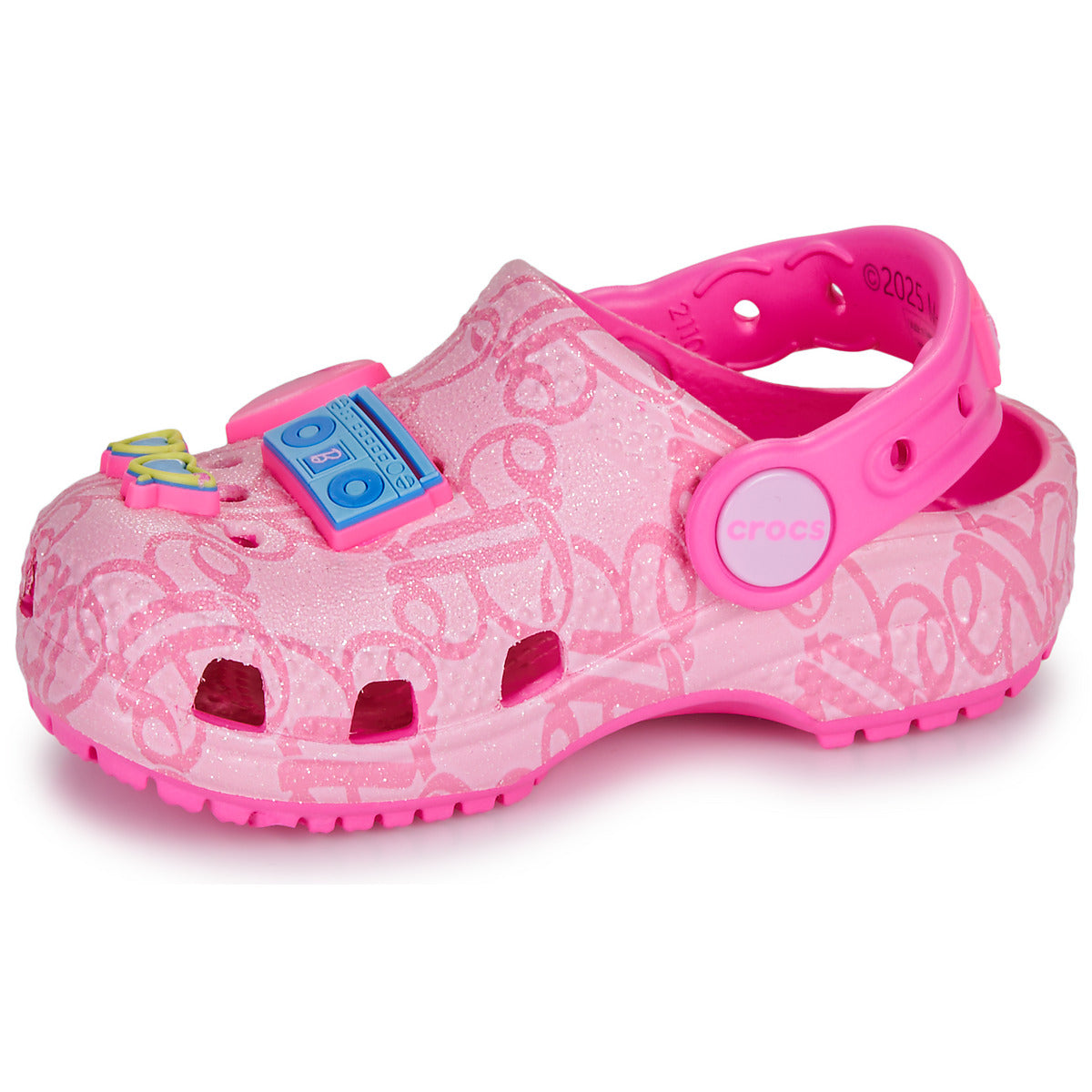 Scarpe bambini ragazza Crocs Mattel Pink Barbie Cls Clg T Rosa