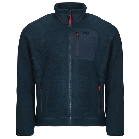Felpa Uomo Helly Hansen  PANORAMA PILE BLOCK JACKET  Marine