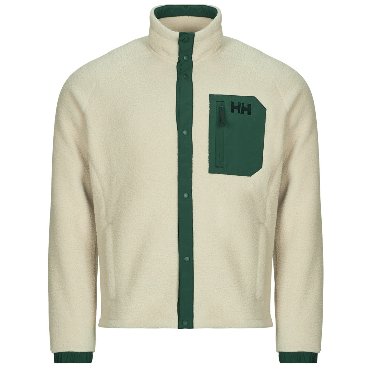 Felpa Uomo Helly Hansen  PANORAMA PILE SNAP  Beige