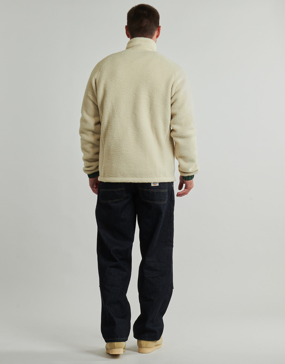 Felpa Uomo Helly Hansen  PANORAMA PILE SNAP  Beige