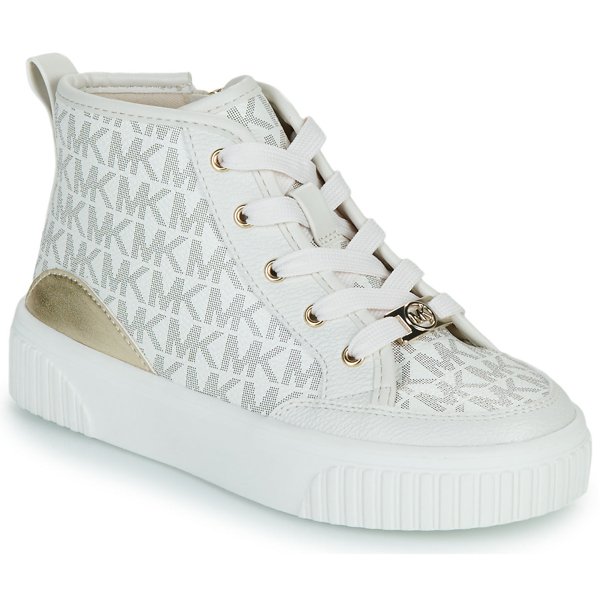 Scarpe bambini ragazza MICHAEL Michael Kors  SHEA SPLIT  Bianco