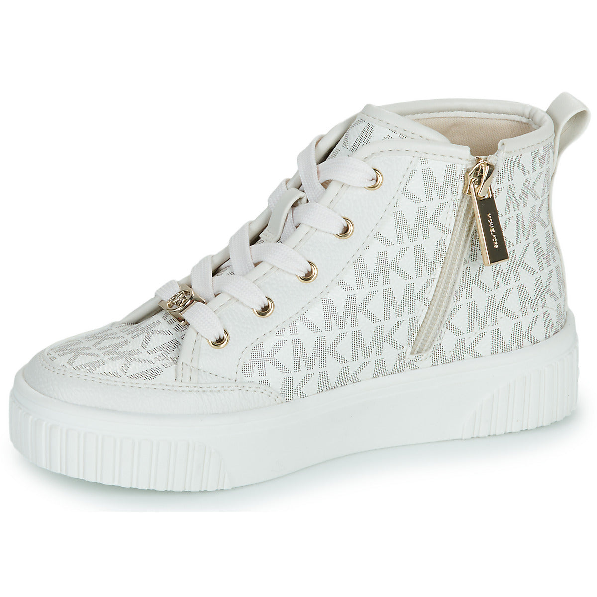 Scarpe bambini ragazza MICHAEL Michael Kors  SHEA SPLIT  Bianco