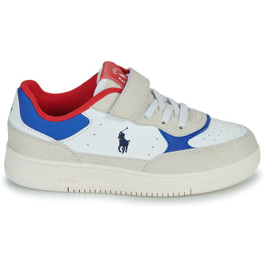 Scarpe bambini ragazzo Polo Ralph Lauren MASTER COURT II PS Beige