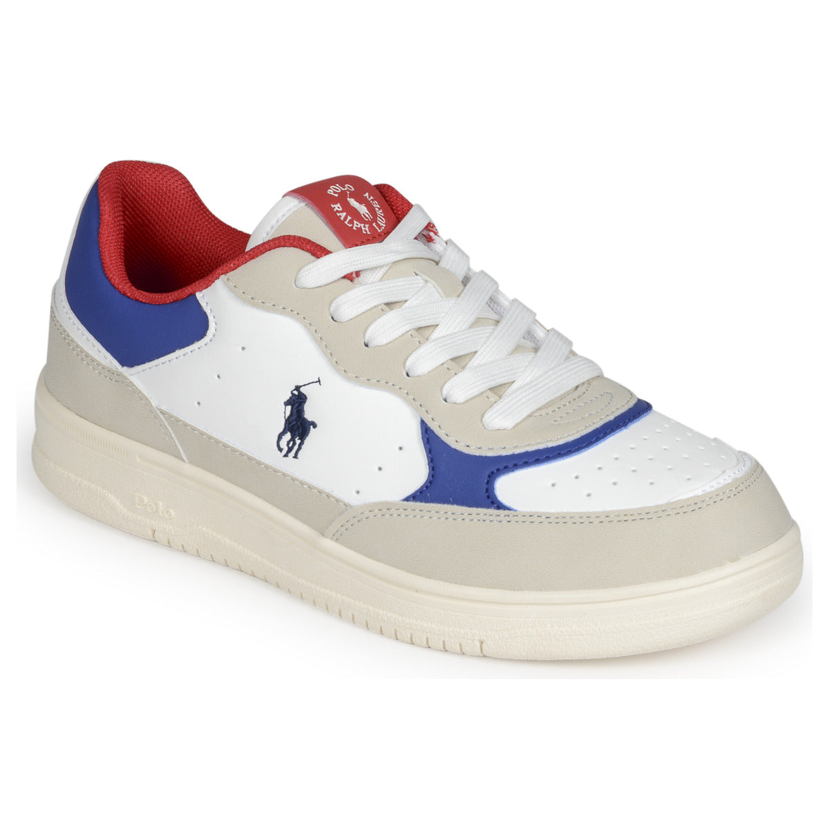 Scarpe bambini ragazzo Polo Ralph Lauren  MASTER COURT II  Bianco