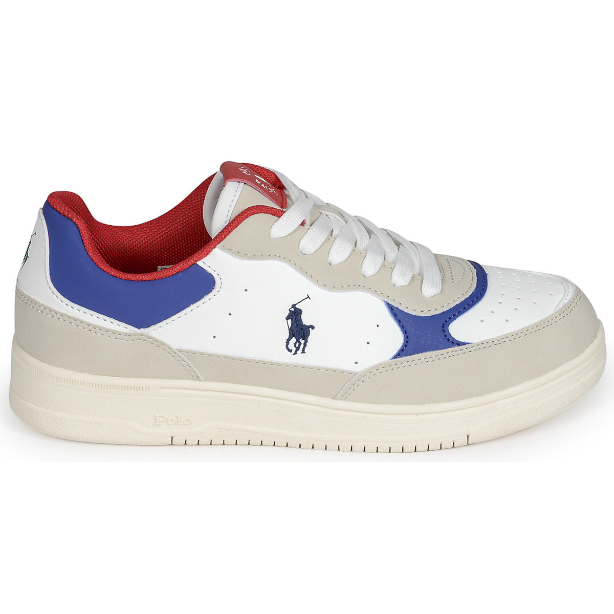 Scarpe bambini ragazzo Polo Ralph Lauren  MASTER COURT II  Bianco