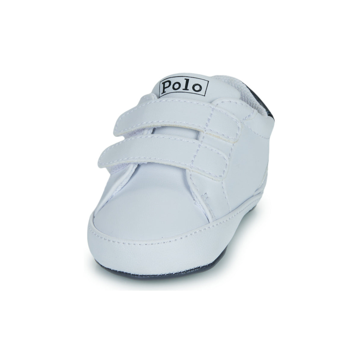 Scarpe bambini ragazza Polo Ralph Lauren HERITAGE COURT II EZ LAYETTE Bianco