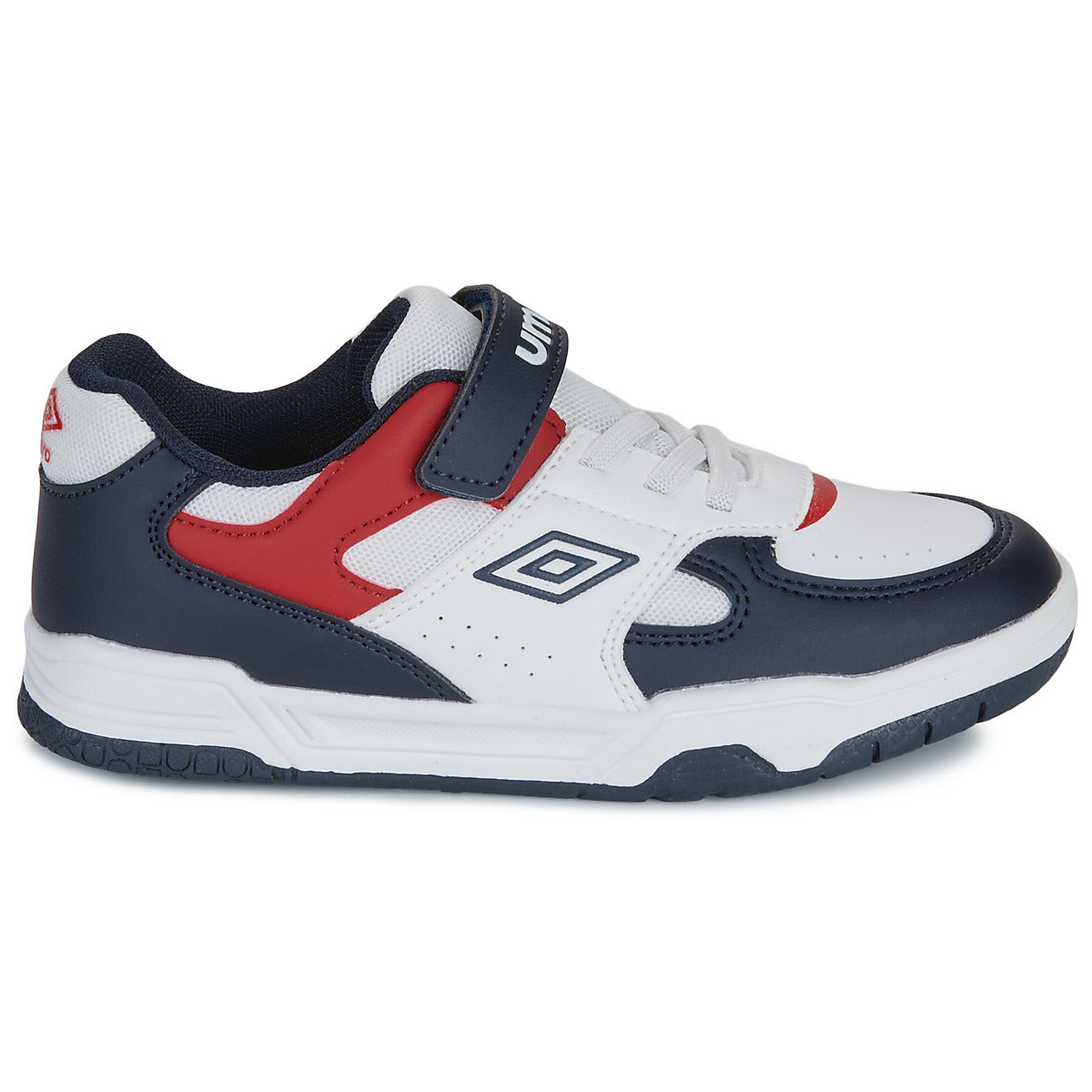 Scarpe bambini ragazzo Umbro  UM TRAVY VLC  Bianco