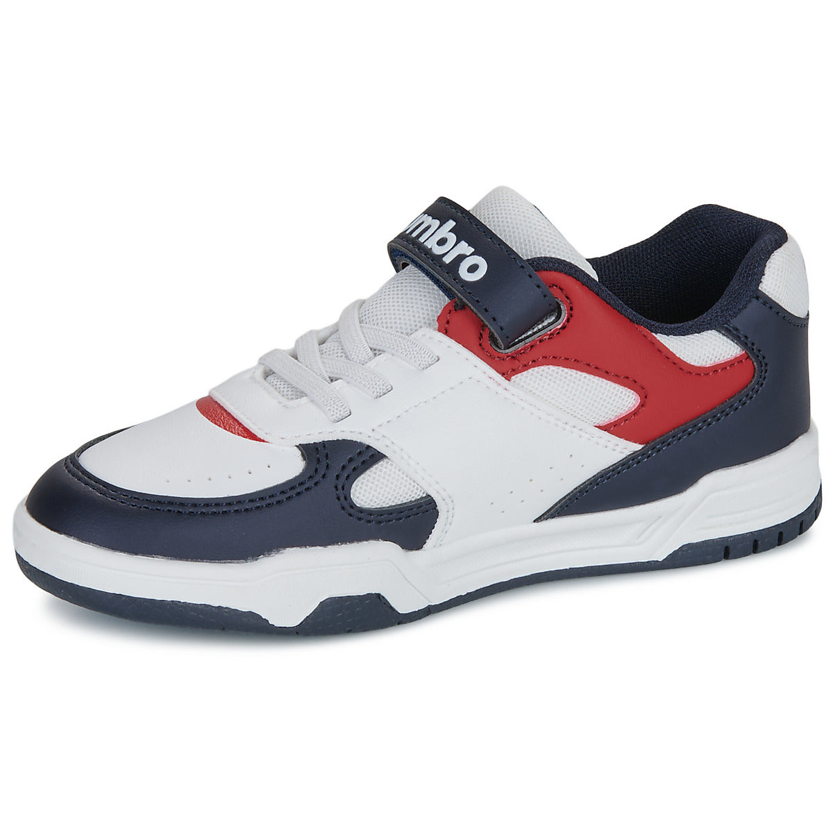 Scarpe bambini ragazzo Umbro  UM TRAVY VLC  Bianco