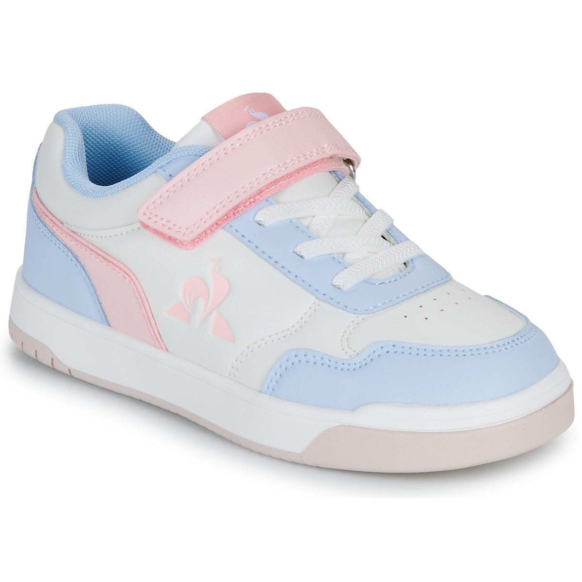 Scarpe bambini ragazza Le Coq Sportif LCS COURT BREAKER GIRL PS Multicolore