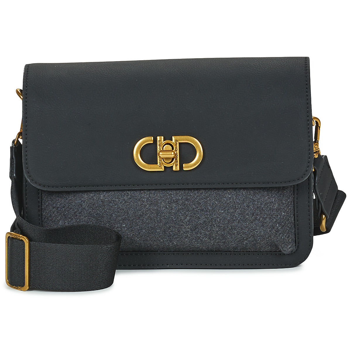 Borsa a tracolla Donna David Jones  CM7779  Nero