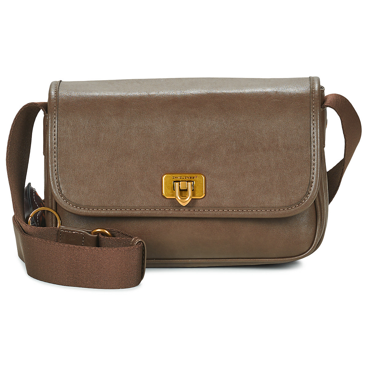 Borsa a tracolla Donna David Jones  CM7764  Marrone