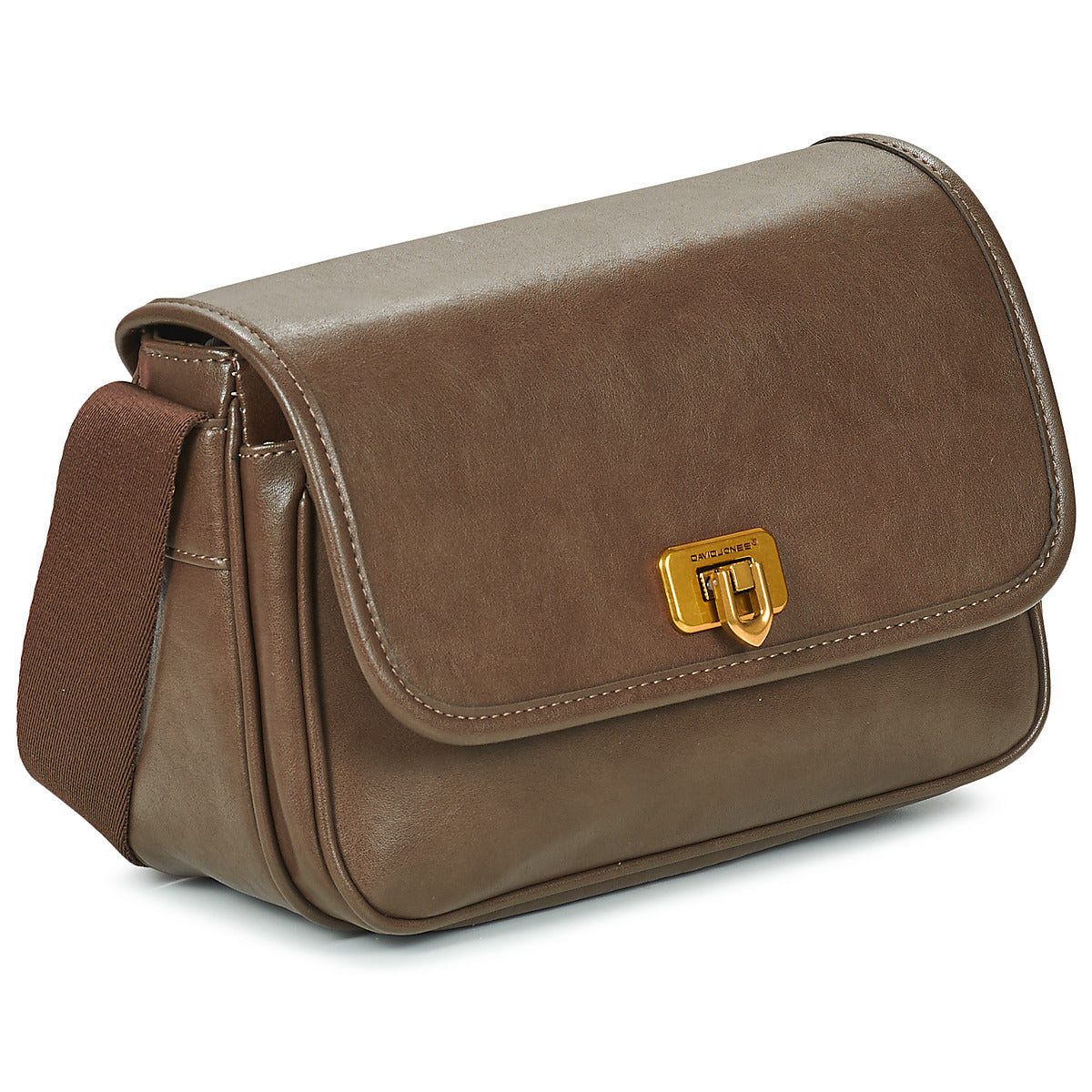Borsa a tracolla Donna David Jones  CM7764  Marrone