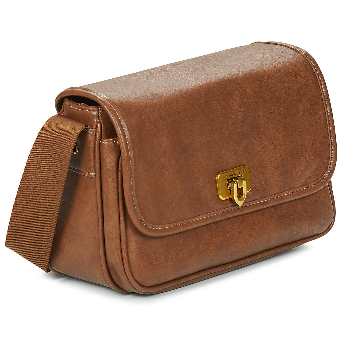 Borsa a tracolla Donna David Jones  CM7764  Marrone