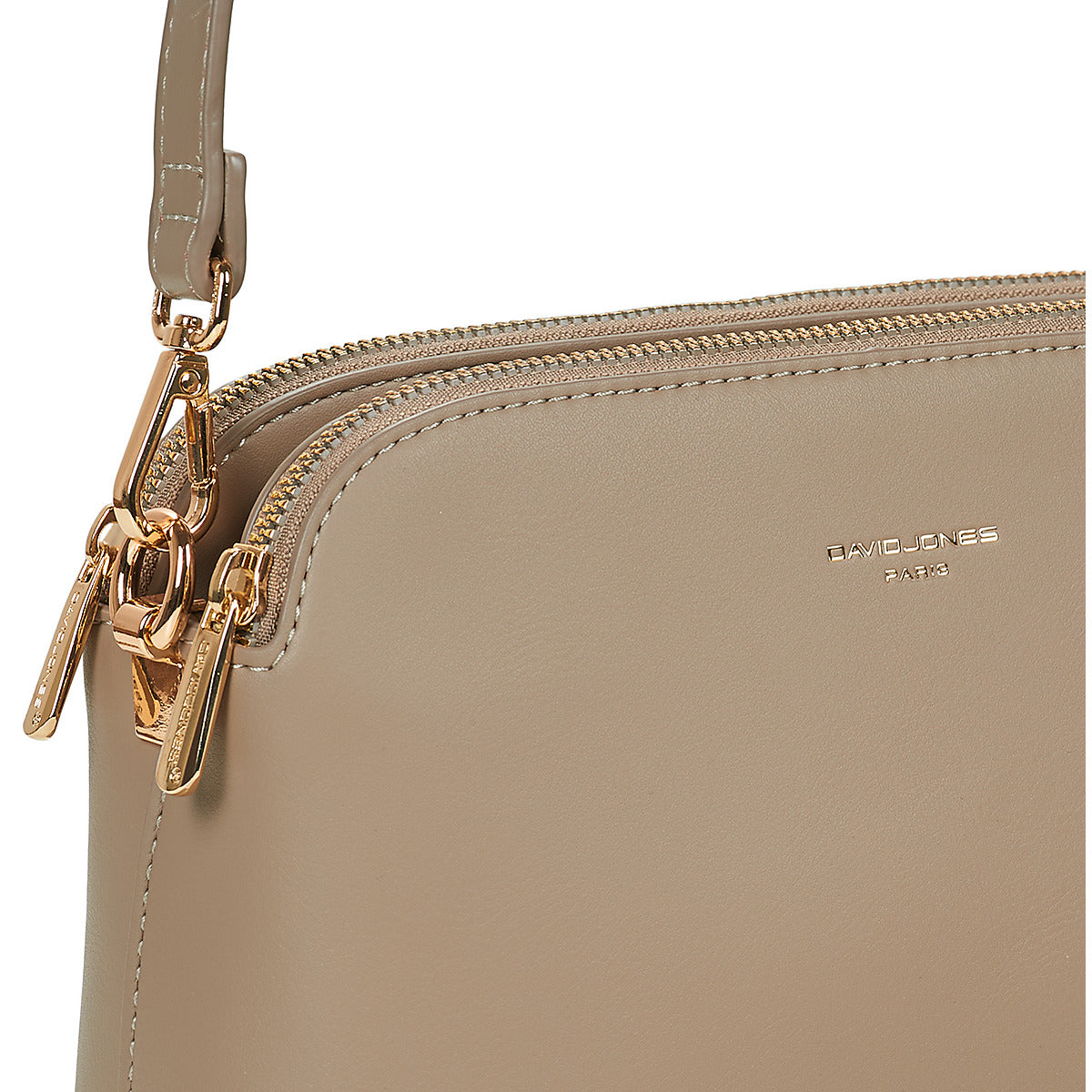 Borsa a tracolla Donna David Jones  CM7342  Beige